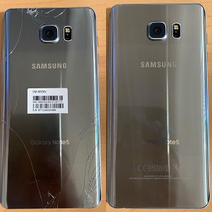 Samsung back glass repair