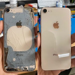 iPhone back glass repair
